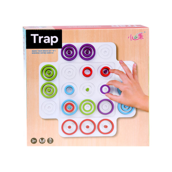 Logikai játék TRAP Tic-Tac-Toe
