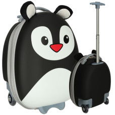 Gyerek bőrönd kerekeken - Pingvin Előnézet