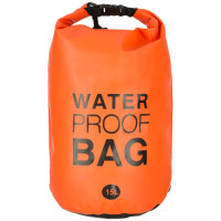 Vízálló táska 15 l Water proof bag - narancssárga 