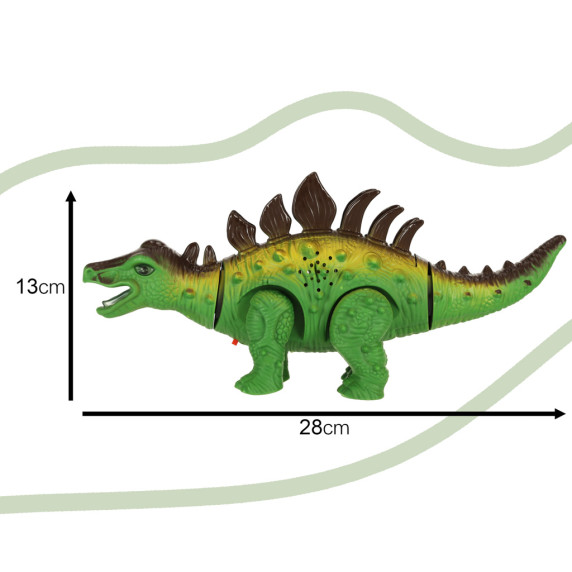 Interaktív dinoszaurusz Inlea4Fun DINO SPACE - Stegosaurus 