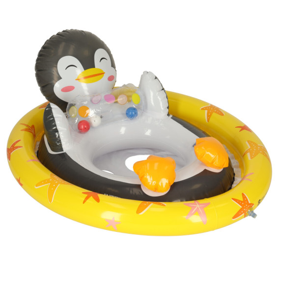 Úszógumi úszóponton pingvin INTEX 59570