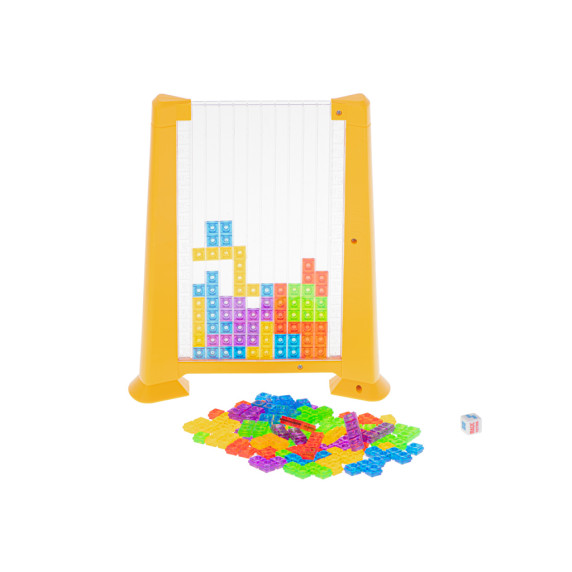 Tetris műanyag puzzle 70 darabos Inlea4Fun BLACK GAME