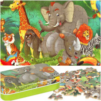 Gyermek puzzle 60 darabos - Elefánt 