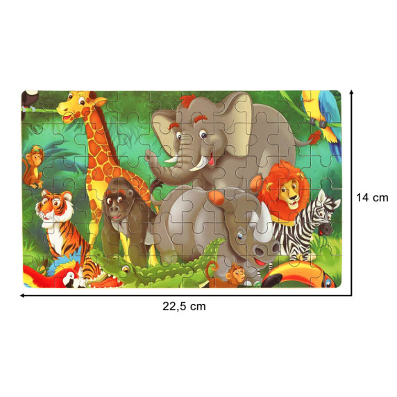 Gyermek puzzle 60 darabos - Elefánt