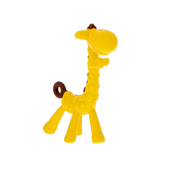 Szilikon rágóka KAICHI - Sárga zsiráf