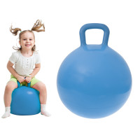 Füles ugráló labda gyerekeknek 45 cm- Kék 