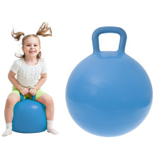 Füles ugráló labda gyerekeknek 45 cm- Kék 