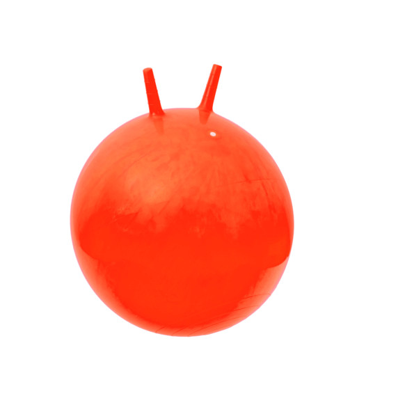Füles ugráló labda gyerekeknek 65 cm- Piros