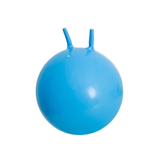 Füles ugráló labda gyerekeknek 65 cm- Kék