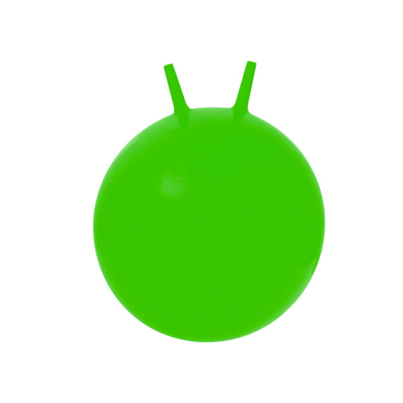 Füles ugráló labda gyerekeknek 65 cm- Zöld