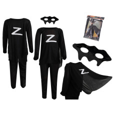 Gyerek jelmez Zorro méret S 95-110 cm Előnézet