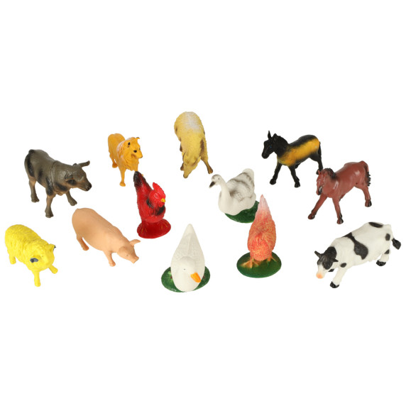 Farm állat figurák 12 db  FARM ANIMALS