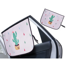Mágneses autós árnyékoló, napellenző 1 darab - Kaktusz Előnézet