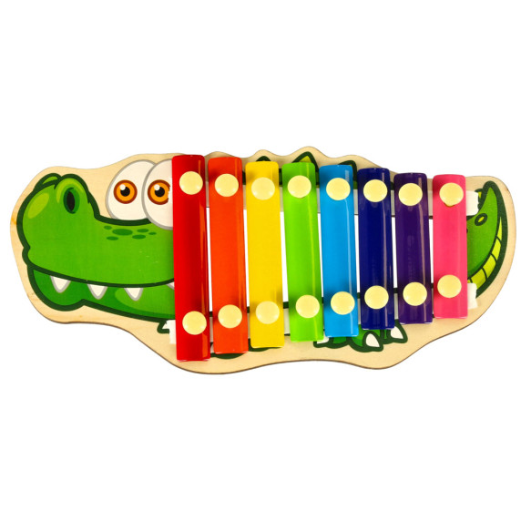 Játék xilofon Inlea4Fun - Krokodil