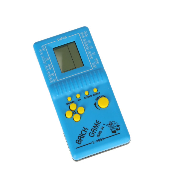 Tetrisz ügyességi játék ELECTRONIC Game 9999in1 - Kék