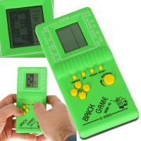 Tetrisz ügyességi játék ELECTRONIC Game 9999in1 - Zöld 