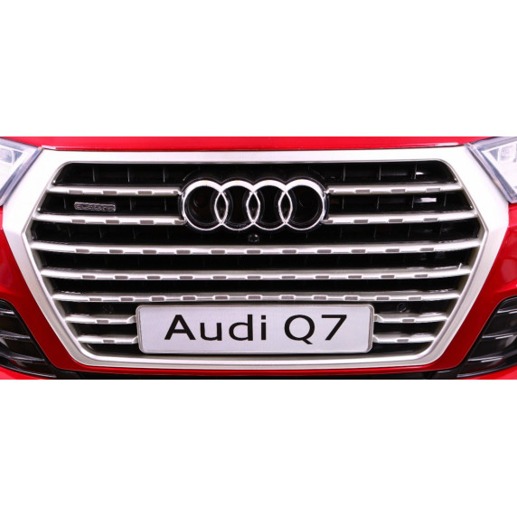 Elektromos kisautó Audi Q7 Quattro S-Line - Piros lakkozott