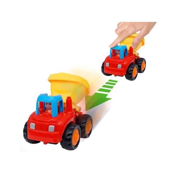 Építőipari játékautók 4 darab HOLA Farm ´n Country Vehicle Set