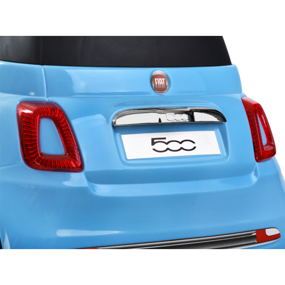 Lábbal hajtós kisautó FIAT 500 pusher - Kék