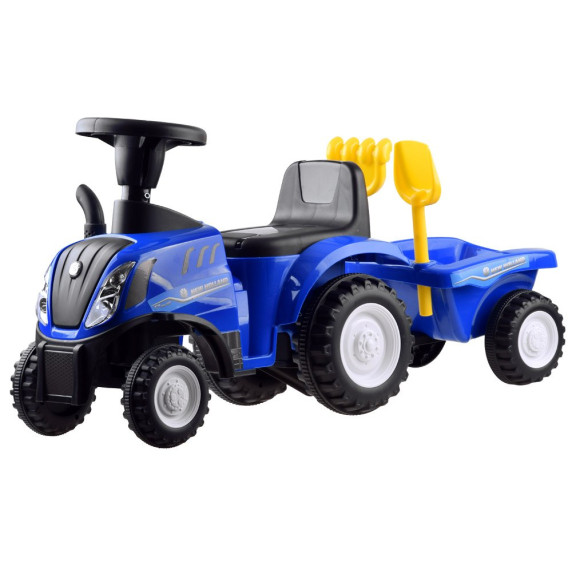 Lábbal hajtós traktor utánfutóval New Holland ZA3691 - Kék