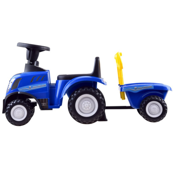 Lábbal hajtós traktor utánfutóval New Holland ZA3691 - Kék
