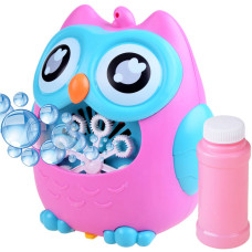 Buborékfújó játék Inlea4Fun BUBBLE OWL - Bagoly rózsaszín 