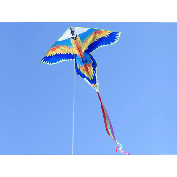 Papírsárkány színes világos ara papagáj Inlea4Fun ZA4414