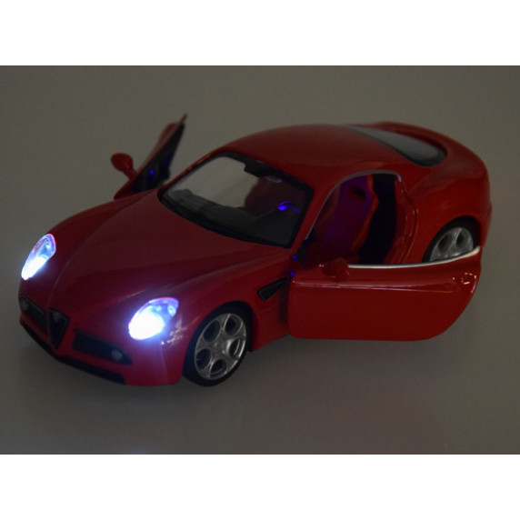 Játékautó fény- és hangeffektekkel Alfa Romeo 8C Competizione 1:32