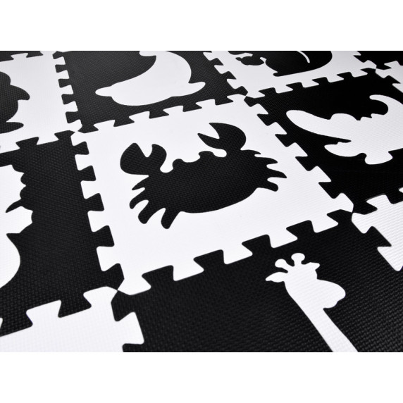 Hab puzzle, kontrasztos szőnyeg, állatformák ZA4783