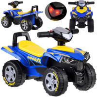 Elektromos négykerekű quad Goodyear - kék/sárga 