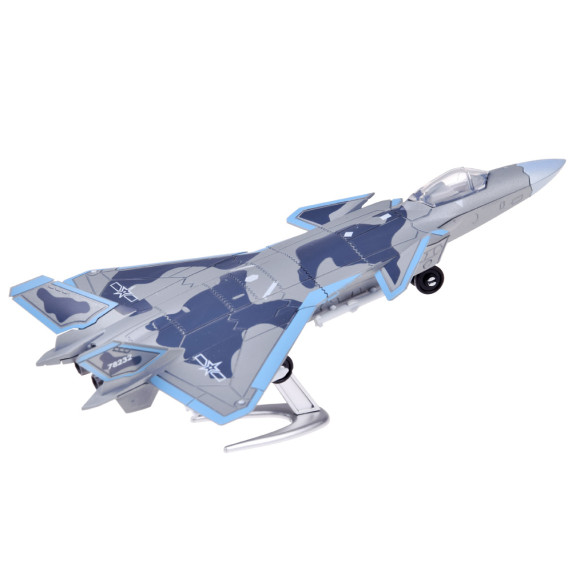 Építőjáték J-20 vadászrepülőgép modell 1:100 Inlea4Fun STEALTH FIGHTER