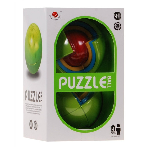 3D puzzle labda 21 darab Inlea4Fun PUZZLE BALL