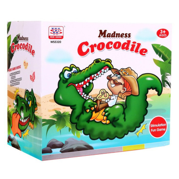 Fogorvosi játékszett Inlea4Fun MADNESS CROKODILE - Krokodil