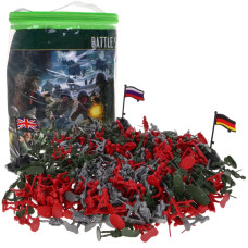 Műanyag játék katonák 300 darab Inlea4Fun Előnézet