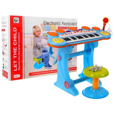 Elektronikus játék zongora Inlea4Fun LET THE CHILD - kék Előnézet