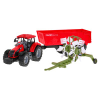 Traktor pótkocsival és szénaforgatóval Inlea4Fun FARMER´S TALE 