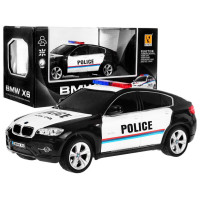 RC Távirányítós rendőrautó 1:24 Inlea4Fun BMW X6 