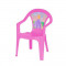 Műanyag szék gyerekeknek Inlea4Fun - Rózsaszín