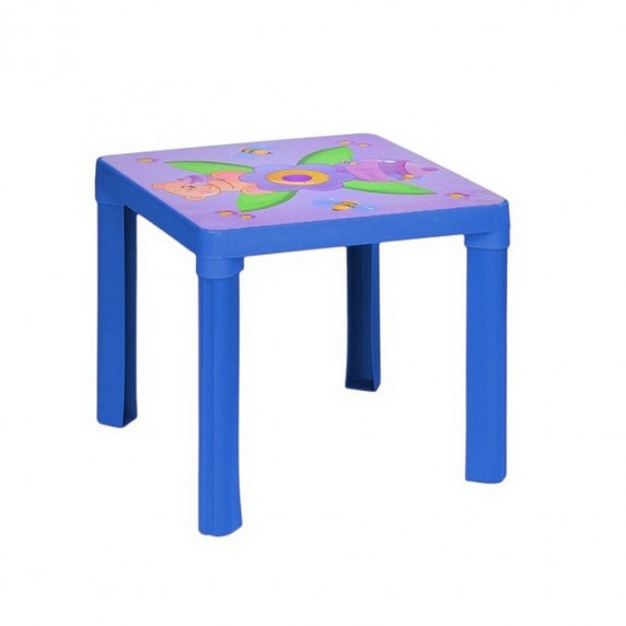 Műanyag kisasztal Inlea4Fun - Kék