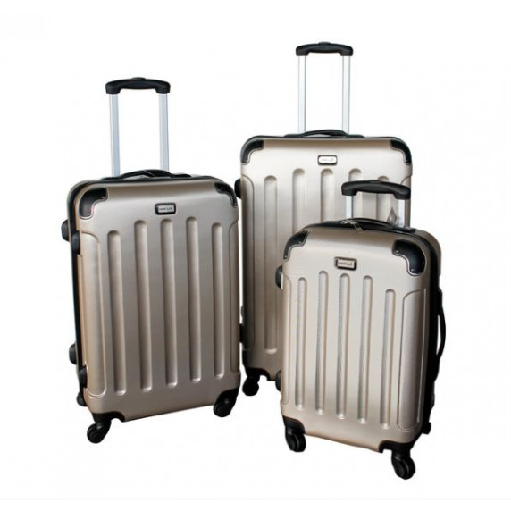 Bőrönd szett S,M,L Linder Exclusiv LUXURY MC3000  - arany