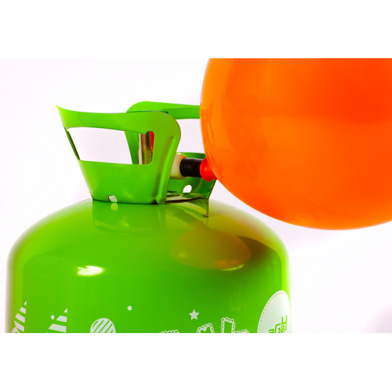 Hélium palack 50 lufi felfújásához Aga4Kids PARTY 50 MIX - Kék/Zöld/Rózsaszín