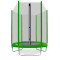 Trambulin külső védőhálóval 150 cm AGA SPORT TOP - Világos zöld