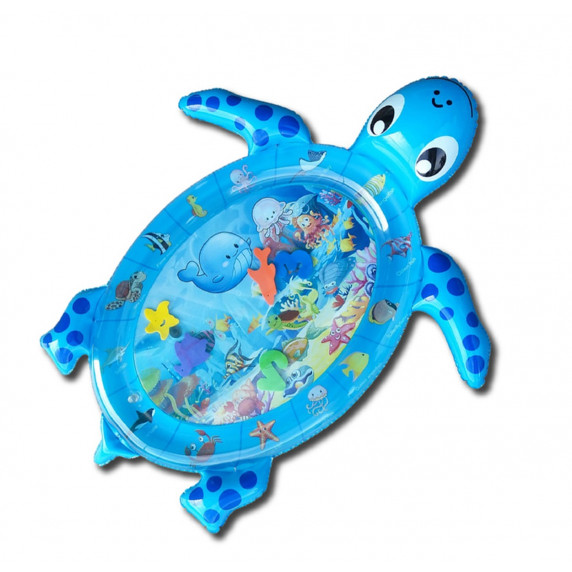 Gyerek felfújható alátét Aga4Kids MRWM05 - teknős kék