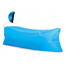 Felfújhatós Relax zsák 200x70 cm LAZY BAG - Kék Előnézet