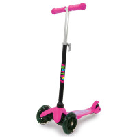 Háromkerekű roller JAMARA Scooter KickLight - Rózsaszín 