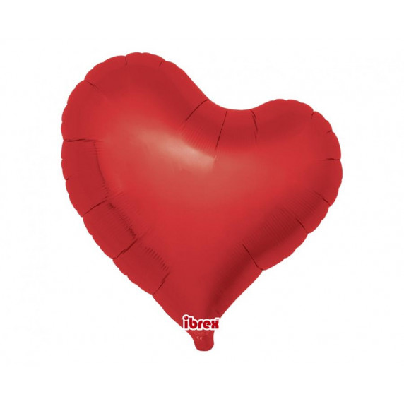Léggömb, lufi 5 darab GoDan - Piros szív formájú