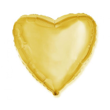 Léggömb, lufi 1 darab GoDan - Szív formájú arany Előnézet