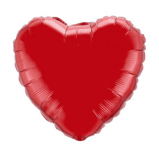 Léggömb, lufi 1 darab GoDan - Szív formájú piros Előnézet
