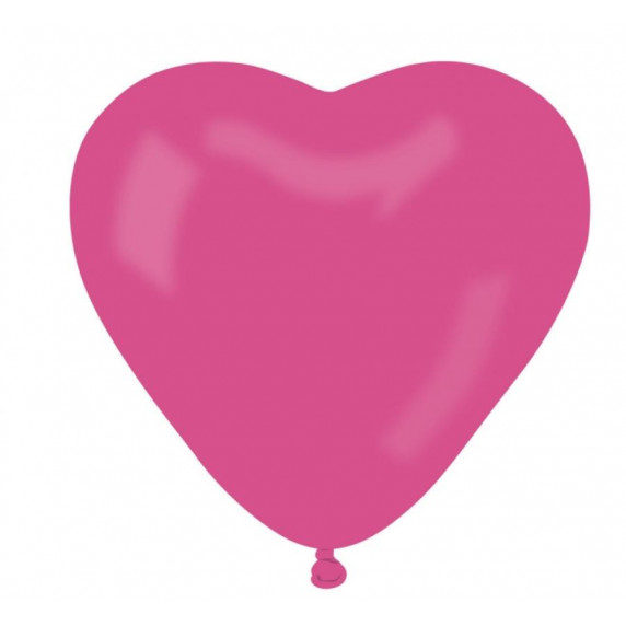 Léggömb, lufi készlet 50 darab GoDan - Rózsaszín szív alakú