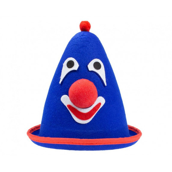 Bohóc kalap, jelmez kiegészítő GoDan - Kék bohóc